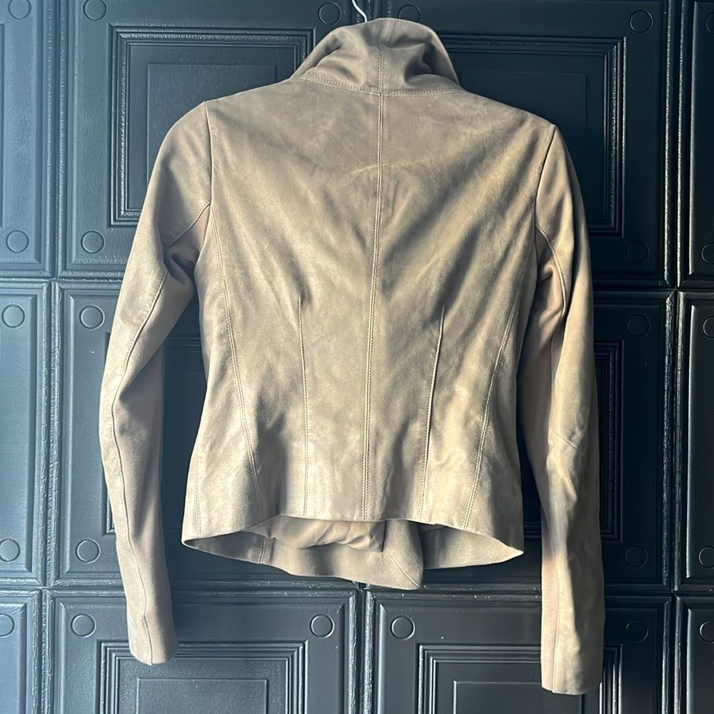 Reiss Rae Leather Jacket - Picture 2 of 6
